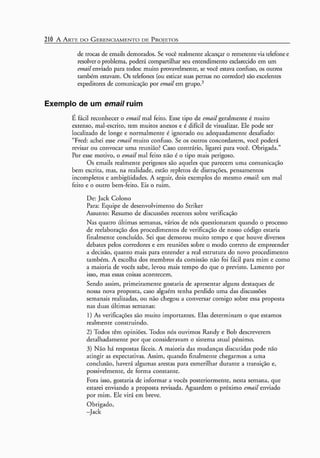 A arte do gerenciamento de projetos