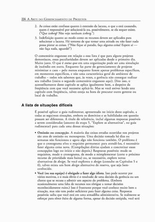 A arte do gerenciamento de projetos