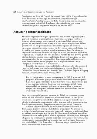 A arte do gerenciamento de projetos