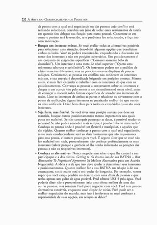 A arte do gerenciamento de projetos