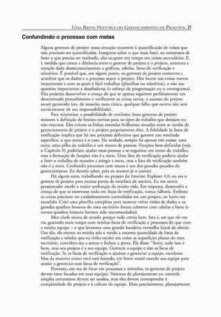 A arte do gerenciamento de projetos