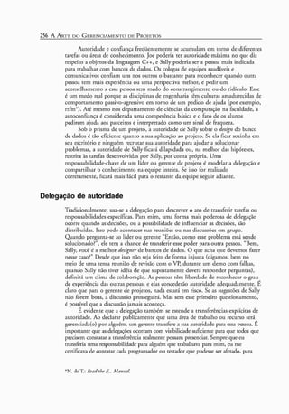 A arte do gerenciamento de projetos