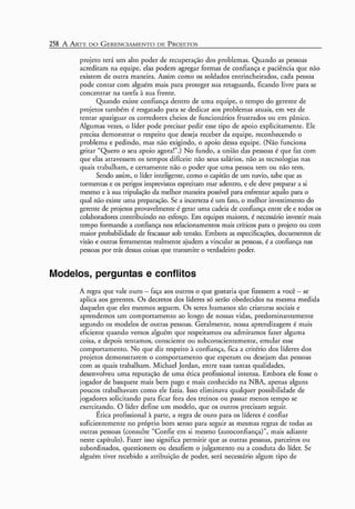 A arte do gerenciamento de projetos