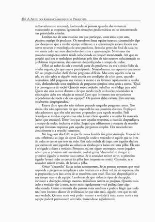 A arte do gerenciamento de projetos