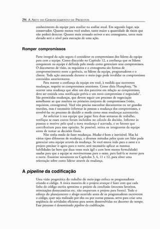 A arte do gerenciamento de projetos