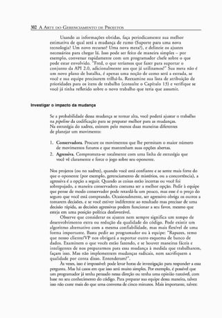 A arte do gerenciamento de projetos