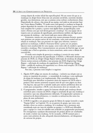 A arte do gerenciamento de projetos