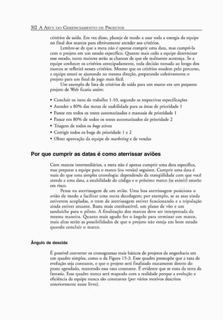 A arte do gerenciamento de projetos