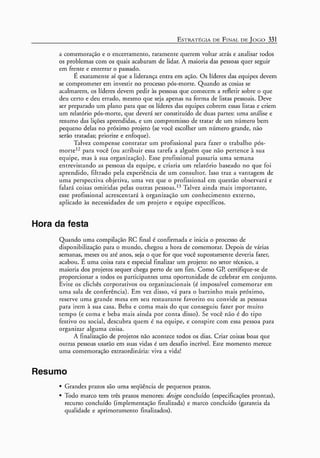 A arte do gerenciamento de projetos