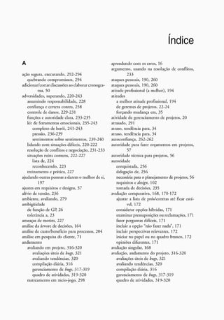 A arte do gerenciamento de projetos