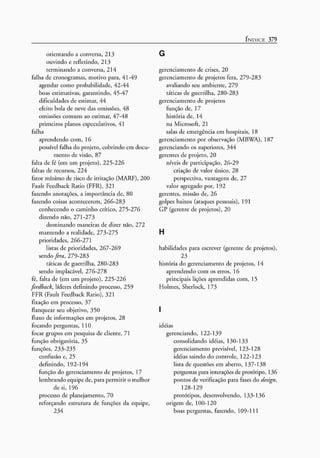A arte do gerenciamento de projetos