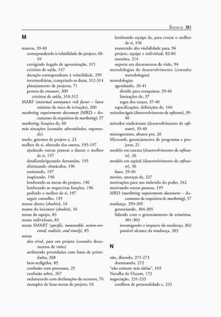 A arte do gerenciamento de projetos