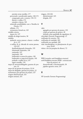 A arte do gerenciamento de projetos