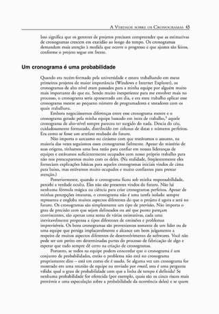 A arte do gerenciamento de projetos