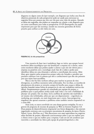 A arte do gerenciamento de projetos