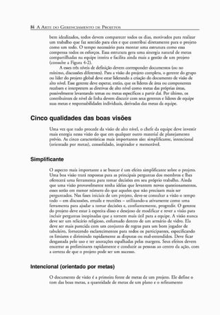 A arte do gerenciamento de projetos