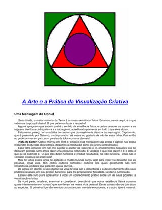 A arte e_a_pratica_da_visualizacao_criativa_ophiel