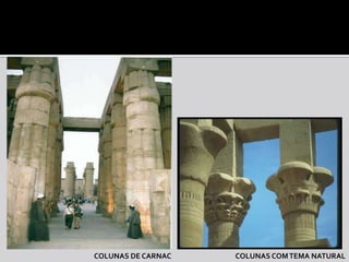 COLUNAS DE CARNAC   COLUNAS COM TEMA NATURAL
 