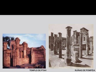 TEMPLO DE PTAH   RUÍNAS DE POMPÉIA
 