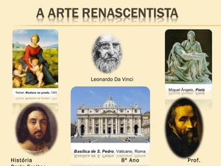 Leonardo Da Vinci
História 8º Ano Prof.
 
