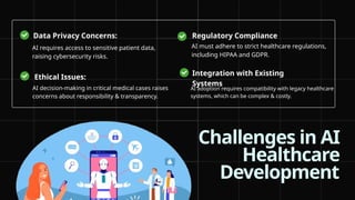 AI Development in Healthcare: Advancements & Challenges | PPTX