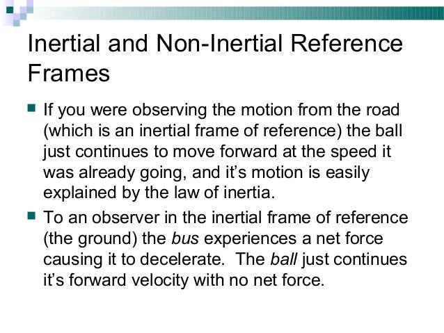 inertial and non inertial frames of reference Aarti panwar BSC I 20…