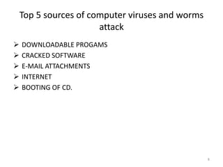 Virus and Worms | PPTX