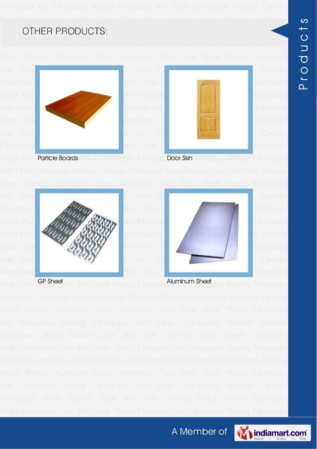 Medium Density Fiberboard by Aarvi marketing private limited