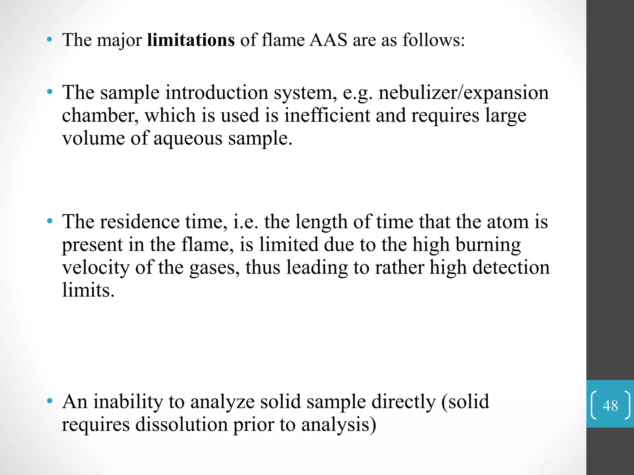Atomic absorption spectroscopy | PPTX