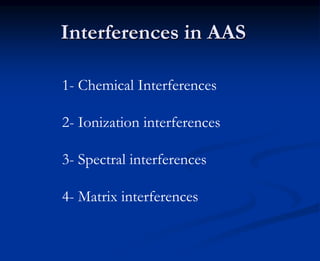 Atomic Absorption Spectroscopy (AAS) | PDF