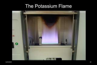 The Potassium Flame
8/29/2023 45
 