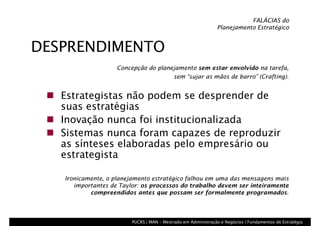 A Ascensão e Queda do Planejamento Estratégico