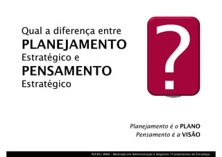 A Ascensão e Queda do Planejamento Estratégico