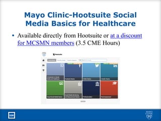 Social Media In Healthcare: Coming of Age