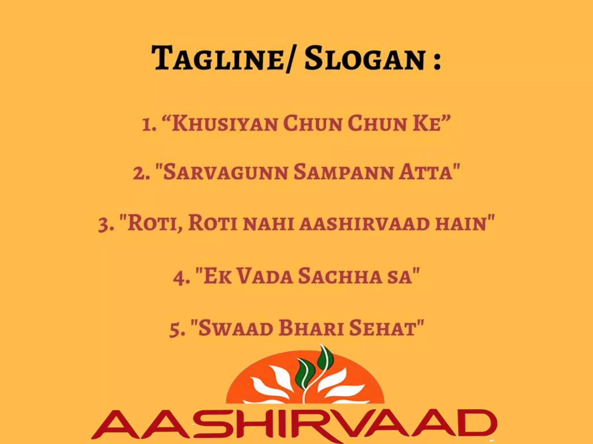 Aashirvaad atta : Brand Communication