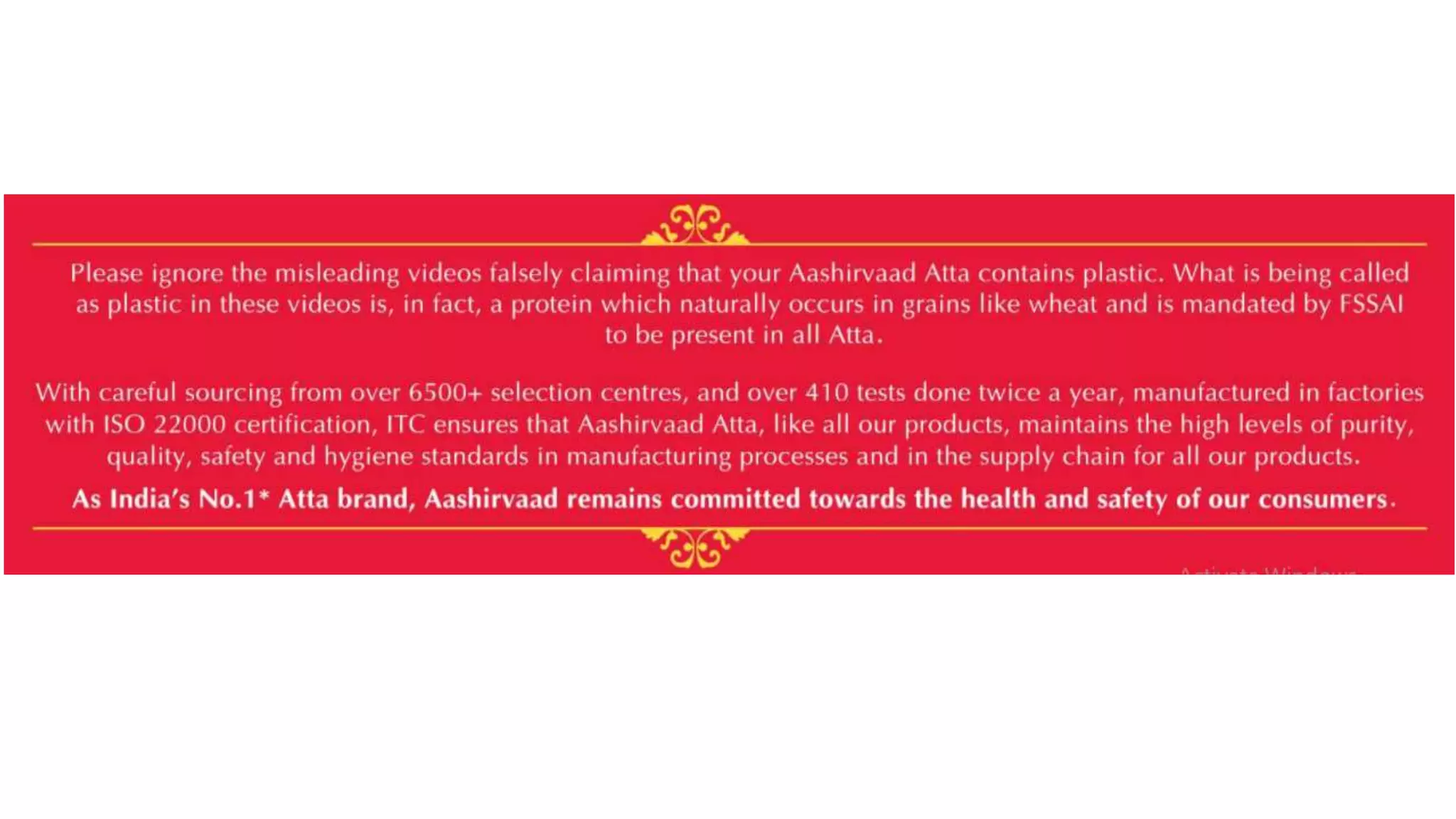 Aashirvaad atta with faq on gluten PPT