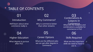 Commerce life. why choose commerce after 10th | PPTX