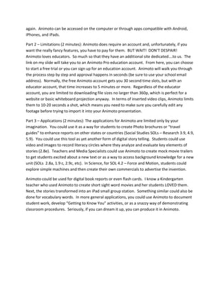 The Eyes and Ears: Enhancing Education Through Video & Audio (Script ...