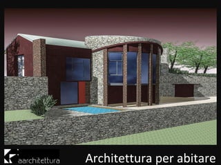 Architettura per abitare
 