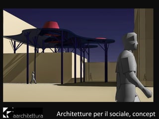 Architetture per il sociale, concept
 