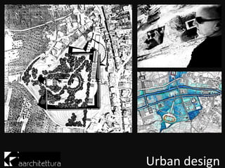 Urban design
 