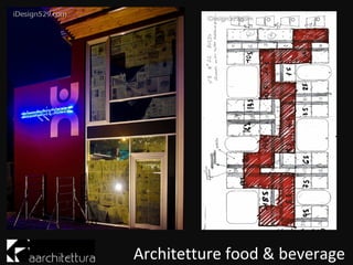 Architetture food & beverage
 