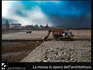 La messa in opera dell’architettura
 