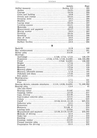 Article Page
Ashlar masonry ............................