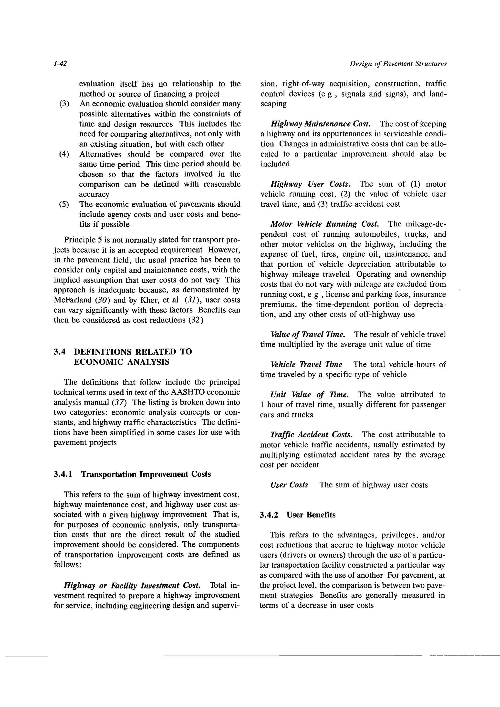 Aashto guide for design of pavement structures-93 | PDF