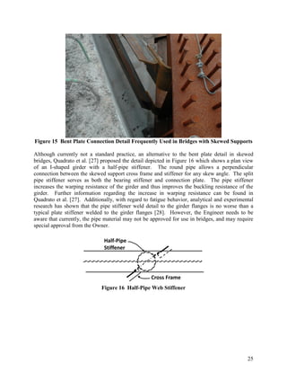 Engineering Bridge Not Aligned Example.pdf AASHTO Steel Bridge Design Handbook Volume 13 | PDF