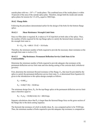 FHWA Steel Bridge Design Handbook Volume 14 | PDF