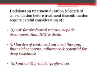 Aasld guidelines for diagnosis & treatment of chronic hepatitis b | PPTX