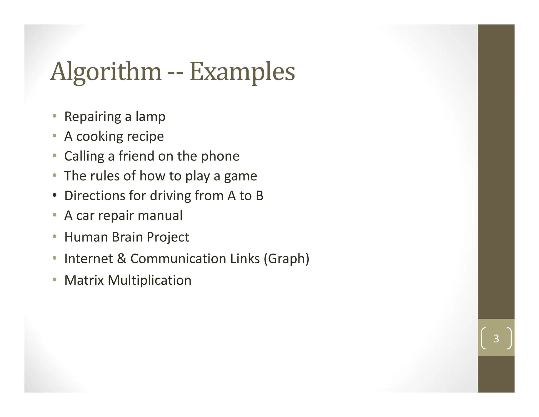 introduction to analysis of algorithm in computer science | PDF