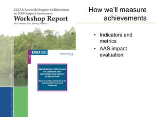 AAS – Presentation for Discussion with Donors and Partners – June 2013